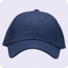gorra de lona azul marino - frente