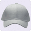 gorra de lona blanco - frente