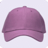 gorra de lona lila - frente