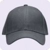 gorra de lona plomo rata - frente
