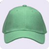gorra de lona verde agua - frente