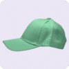 gorra de lona verde agua - largo