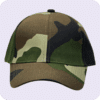 gorra drill Camuflado Marrón Militar - adelante