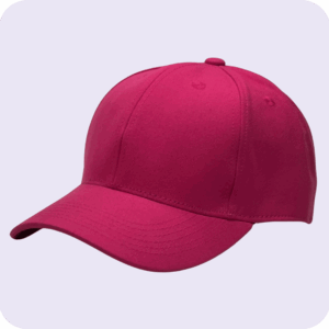 gorra drill Fucsia - costado