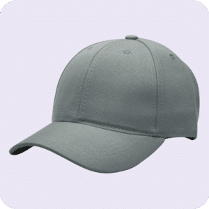 gorra drill Gris - costado