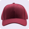 gorra drill Guinda - adelante
