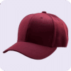 gorra drill Guinda - costado