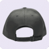 gorra drill Plomo Rata - atras