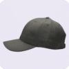 gorra drill Plomo Rata - largo