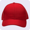 gorra drill Rojo - adelante