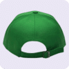 gorra drill Verde - atras