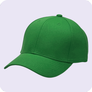 gorra drill Verde - costado