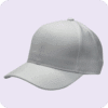 gorra drill blanco - costado