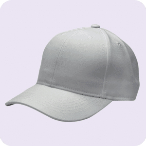 gorra drill blanco - costado