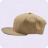 gorra plana beige - largo