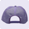 gorra trucker lila - atras