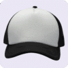 gorra trucker negra - adelante