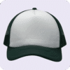 gorra trucker verde botella - adelante