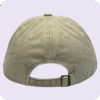gorra vintage beige - atras