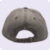 gorra vintage marron - atras