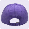 gorra vintage morado - atras