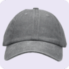 gorra vintage plomo - adelante