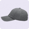 gorra vintage plomo - largo