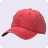 gorra vintage rojo -costado