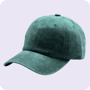 gorra vintage verde -costado